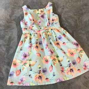 Floral Fit and Flare Dress